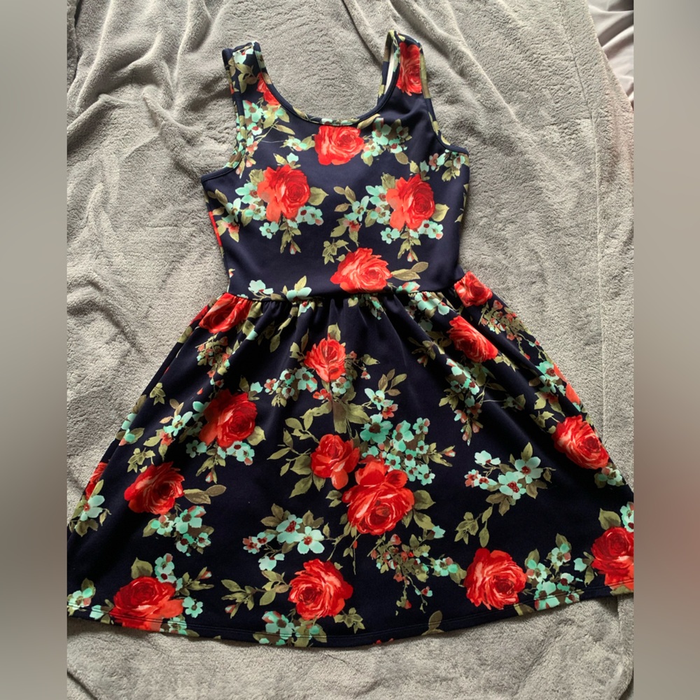 Crystal Doll cutout bow back mini dress